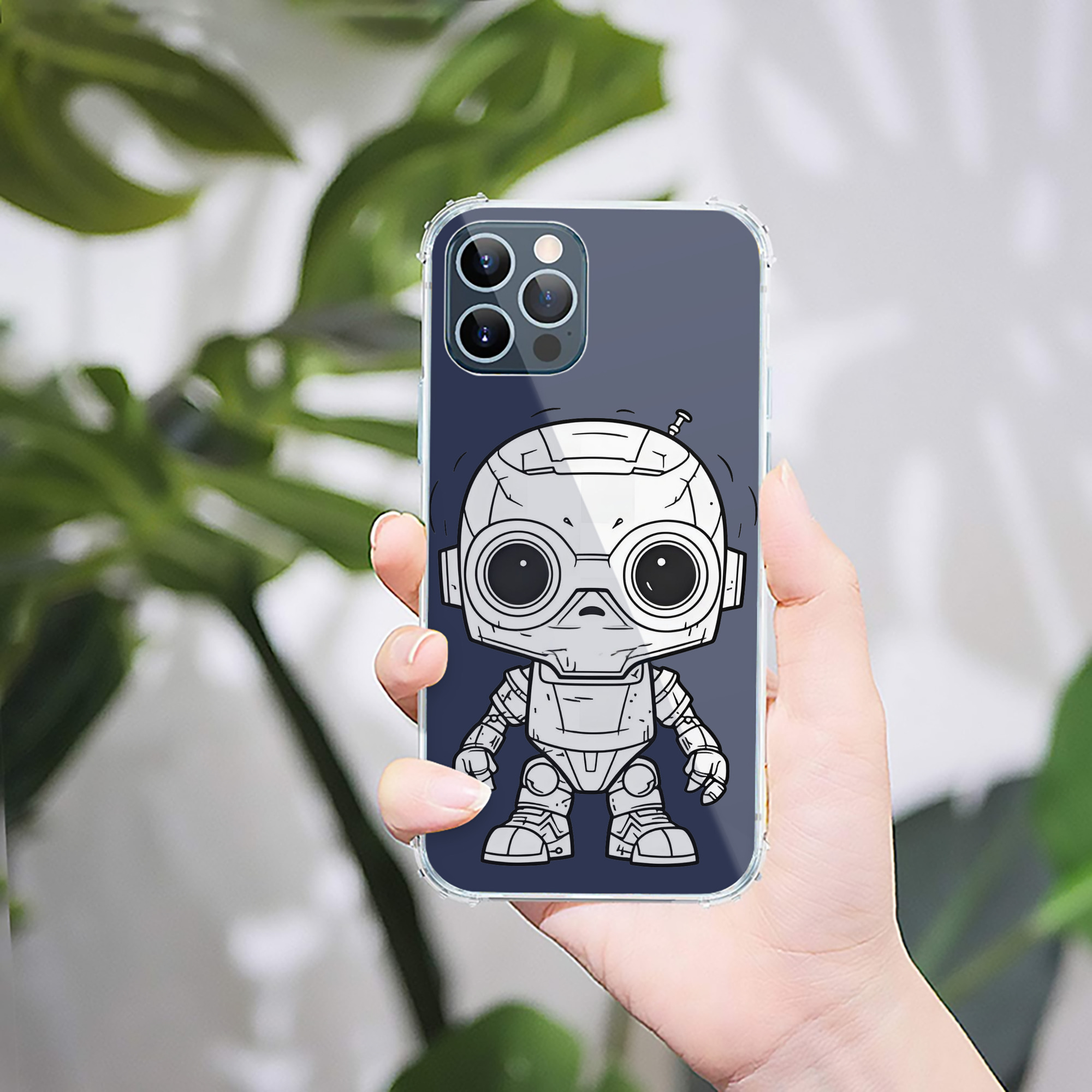 （画像用） スター・ウォーズ Star Wars 【iPhone 12シリーズ対応】透明スマホケース（クリアソフトケース）
